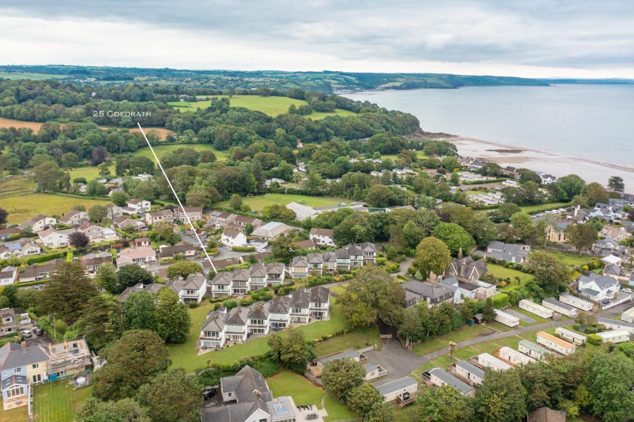 25 Coedrath Park - Sea Views From Balcony, Short Walk To Beach, Parking Saundersfoot Eksteriør bilde